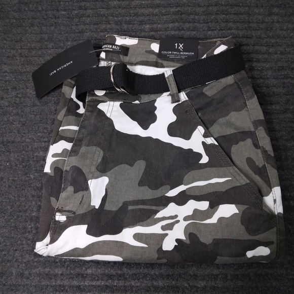 American Bazi Men Color Twill Bermuda Short - Picture 3 of 7